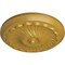 Ekena Millwork Flower Spiral Ceiling Medallion (Fits Canopies up to 2"), 12 1/4"OD x 2 1/4"P, Iridescent Gold CM12FLIGS - alternate 3